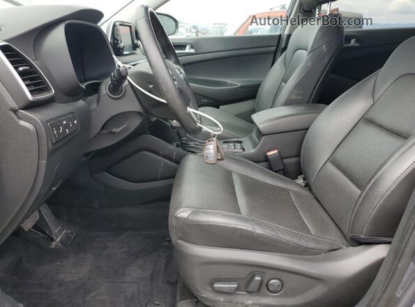KM8J3CAL3MU410534 2021 HYUNDAI TUCSON Gray Front interior view