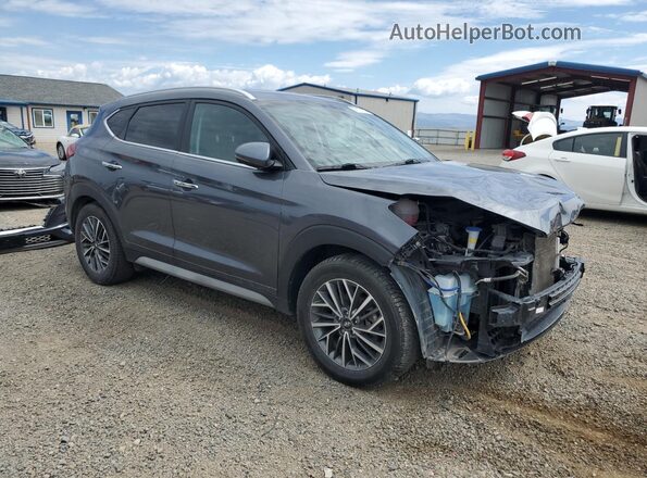 KM8J3CAL3MU410534 2021 HYUNDAI TUCSON Gray Front right