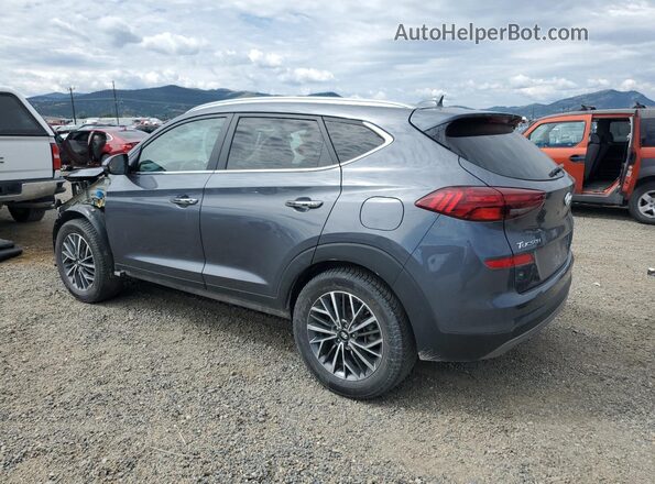 KM8J3CAL3MU410534 2021 HYUNDAI TUCSON Gray Rear left