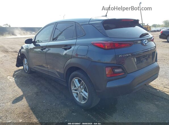 KM8K12AAXMU742263 2021 HYUNDAI KONA Серый Задняя левая четверть