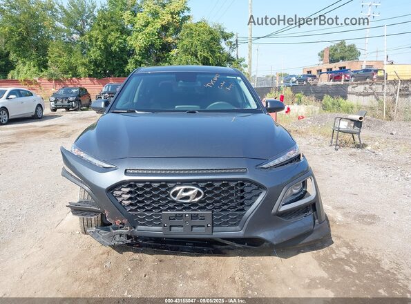 KM8K12AAXMU742263 2021 HYUNDAI KONA Серый Вид щитка приборов