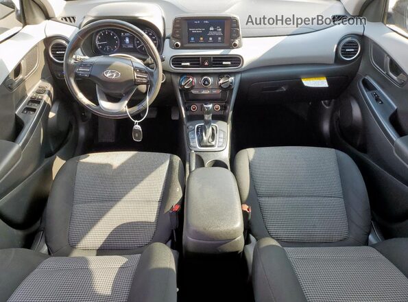 KM8K22AA7JU092011 2018 HYUNDAI KONA Black წინა პანელის ხედი