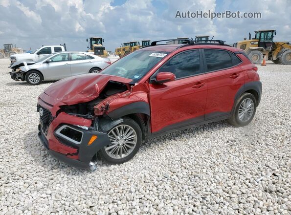 KM8K22AA9MU640305 2021 HYUNDAI KONA Red Front left
