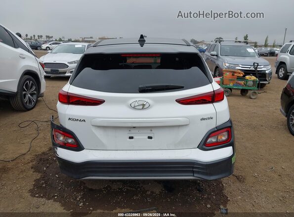 KM8K23AG2MU128573 2021 HYUNDAI KONA ELECTRIC White 