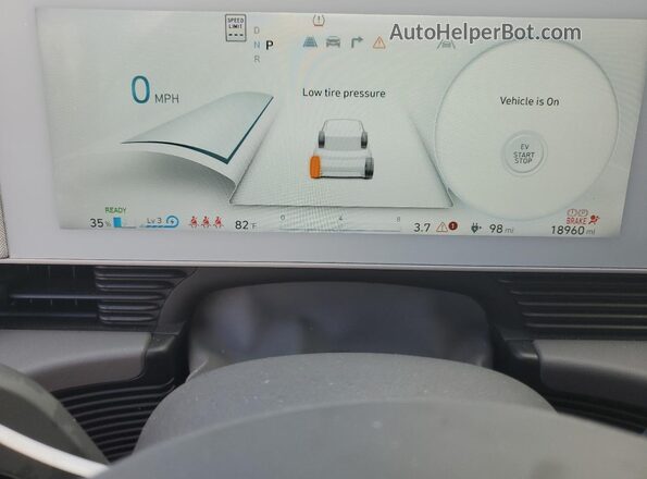 KM8KM4AE0PU178794 2023 HYUNDAI IONIQ Серебряный Вид щитка приборов