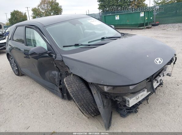 KM8KM4AE3NU080680 2022 HYUNDAI IONIQ 5 Черный Передняя правая четверть