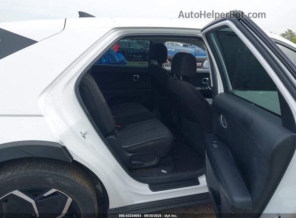 KM8KMDAF3NU100225 2022 HYUNDAI IONIQ 5 White Widok naklejki z numerem VIN