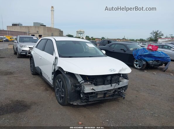 KM8KMDAF3NU100225 2022 HYUNDAI IONIQ 5 White Widok z przodu