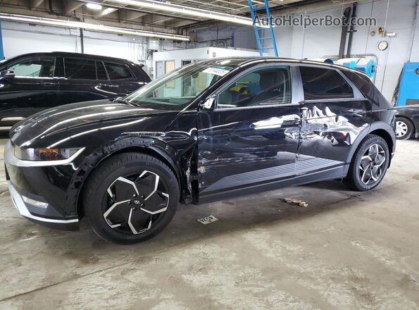KM8KNDAF5PU203372 2023 HYUNDAI IONIQ Черный Передняя левая четверть