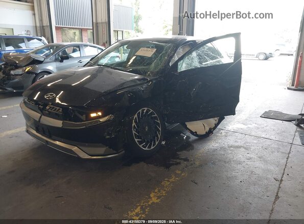 KM8KRDAFXPU210936 2023 HYUNDAI IONIQ 5 Черный Передняя левая четверть
