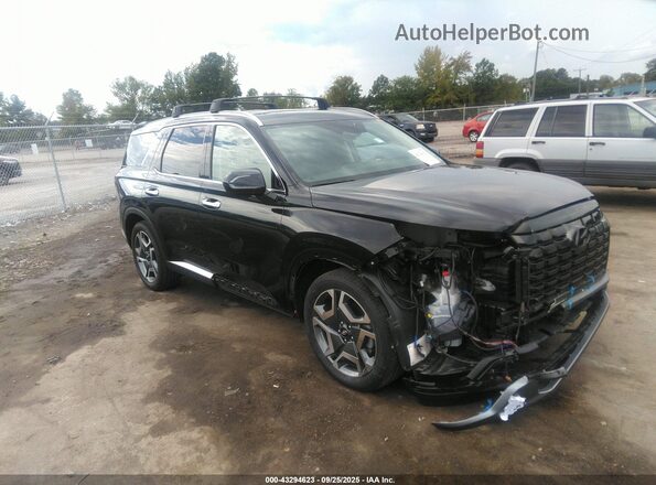 KM8R44GE8RU645890 2024 HYUNDAI PALISADE Черный Передняя правая четверть