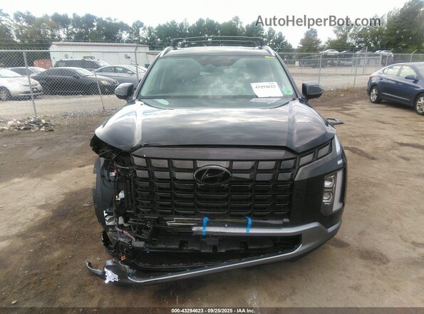 KM8R44GE8RU645890 2024 HYUNDAI PALISADE Черный Вид задней части салона