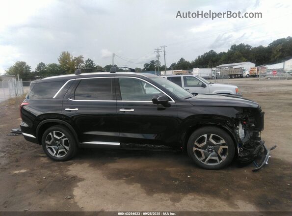 KM8R44GE8RU645890 2024 HYUNDAI PALISADE Черный Панорамный вид салона 360°
