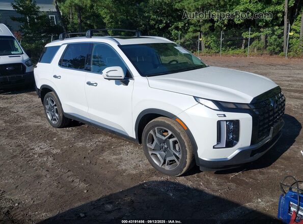 KM8R4DGE2RU741871 2024 HYUNDAI PALISADE White Передня права чверть
