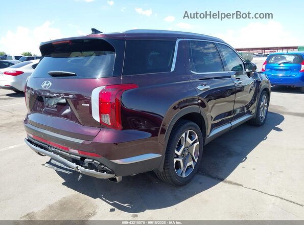KM8R4DGE7PU640466 2023 HYUNDAI PALISADE Purple Rear right
