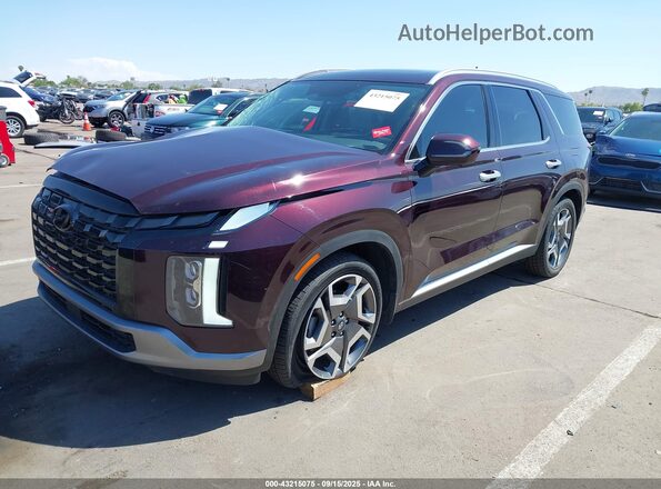 KM8R4DGE7PU640466 2023 HYUNDAI PALISADE Purple Front left
