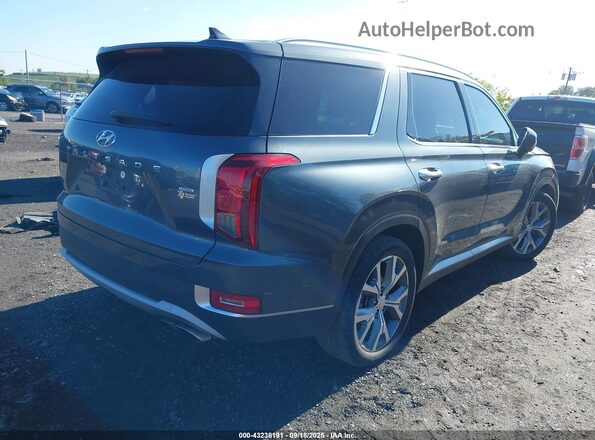 KM8R4DHE5MU242960 2021 HYUNDAI PALISADE Серый Задняя правая четверть