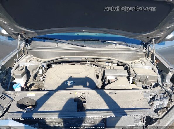 KM8R4DHE5MU242960 2021 HYUNDAI PALISADE Серый Вид сзади