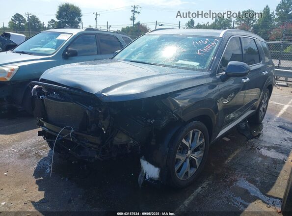 KM8R4DHEXMU261469 2021 HYUNDAI PALISADE Gray Przód lewy