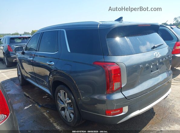 KM8R4DHEXMU261469 2021 HYUNDAI PALISADE Gray Widok wnętrza 360 stopni
