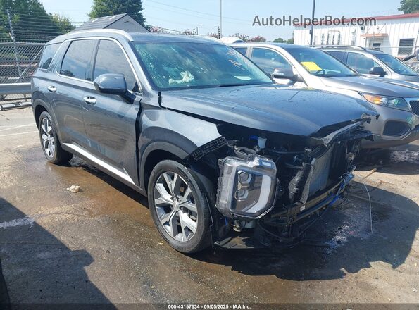 KM8R4DHEXMU261469 2021 HYUNDAI PALISADE Gray Przód prawy