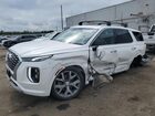 2021 Hyundai Palisade Limited White vin: KM8R5DHEXMU234589