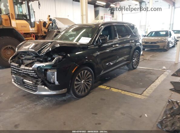 KM8R7DGEXRU756285 2024 HYUNDAI PALISADE Черный Передняя левая четверть