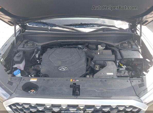 KM8R7DHE4MU256775 2021 HYUNDAI PALISADE Черный Вид сзади
