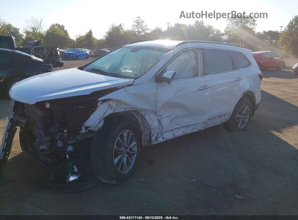 KM8SMDHF2KU301809 2019 HYUNDAI SANTA FE XL Белый Передняя левая четверть
