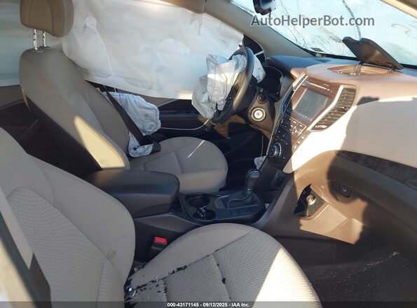 KM8SMDHF2KU301809 2019 HYUNDAI SANTA FE XL Белый Вид салона спереди