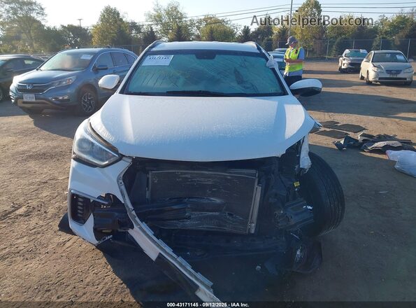 KM8SMDHF2KU301809 2019 HYUNDAI SANTA FE XL Белый Вид задней части салона