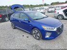 2020 Hyundai Ioniq Hybrid Limited Blue vin: KMHC05LC3LU215803