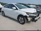 2017 Hyundai Ioniq Hybrid Blue White vin: KMHC65LC0HU056177