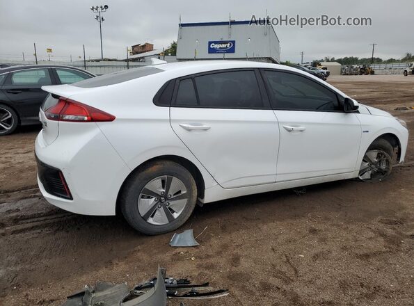 KMHC65LC8KU110218 2019 HYUNDAI IONIQ Белый Задняя правая четверть