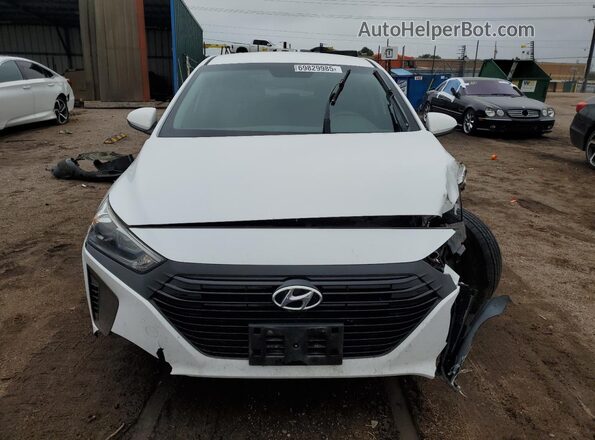 KMHC65LC8KU110218 2019 HYUNDAI IONIQ Белый Вид спереди