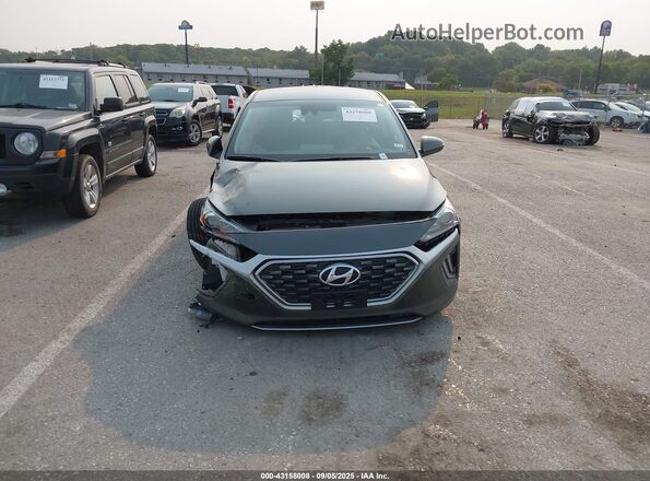 KMHC75LC1NU266859 2022 HYUNDAI IONIQ Gray Instrument cluster view