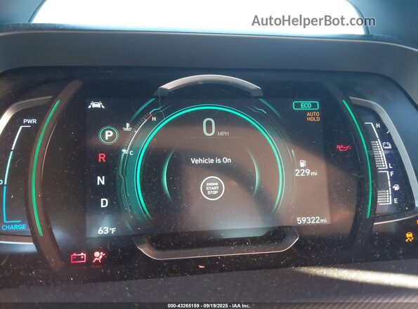 KMHC75LC3NU276163 2022 HYUNDAI IONIQ Silver Вид задніх сидінь