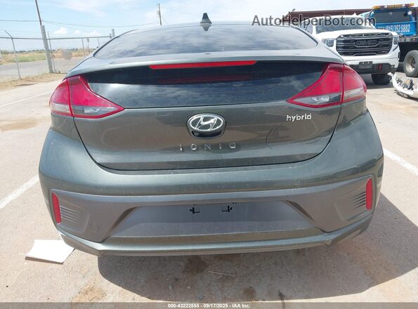 KMHC75LC4MU257880 2021 HYUNDAI IONIQ HYBRID Gray 