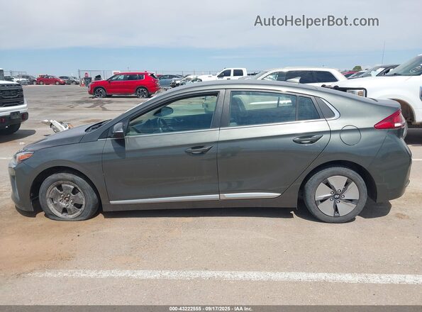 KMHC75LC4MU257880 2021 HYUNDAI IONIQ HYBRID Gray სალონის 360-გრადუსიანი ხედი
