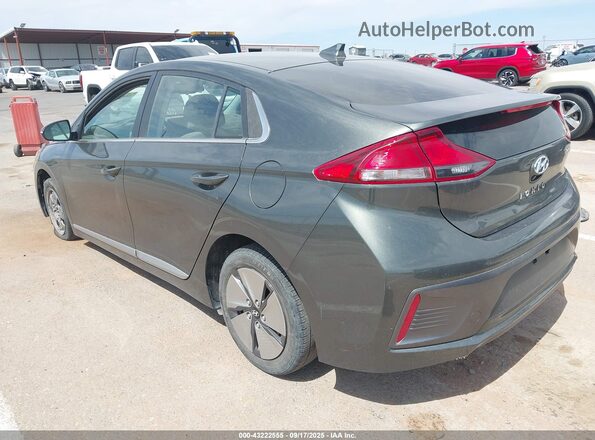 KMHC75LC4MU257880 2021 HYUNDAI IONIQ HYBRID Gray უკანა მარცხენა