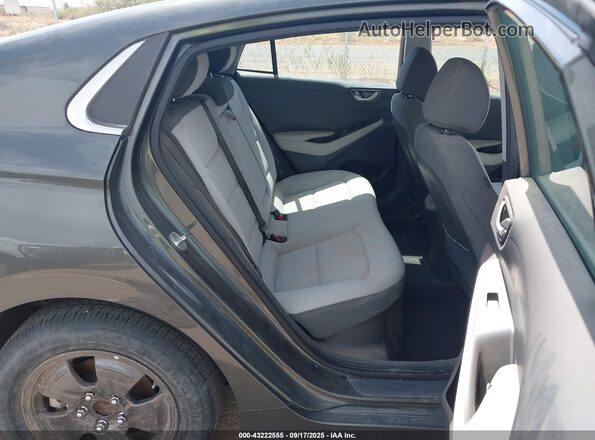 KMHC75LC4MU257880 2021 HYUNDAI IONIQ HYBRID Gray VIN კოდის სტიკერის ხედი