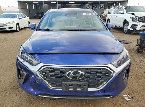KMHC85LC8NU268248 2022 HYUNDAI IONIQ Синий Вид спереди