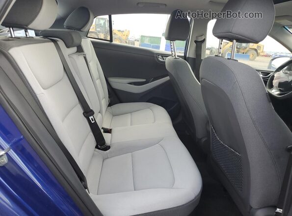KMHC85LC8NU268248 2022 HYUNDAI IONIQ Синий Вид задних сидений