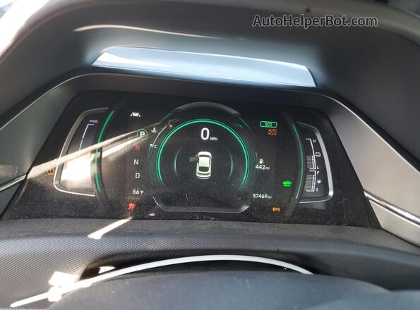 KMHC85LC8NU268248 2022 HYUNDAI IONIQ Синий Вид щитка приборов