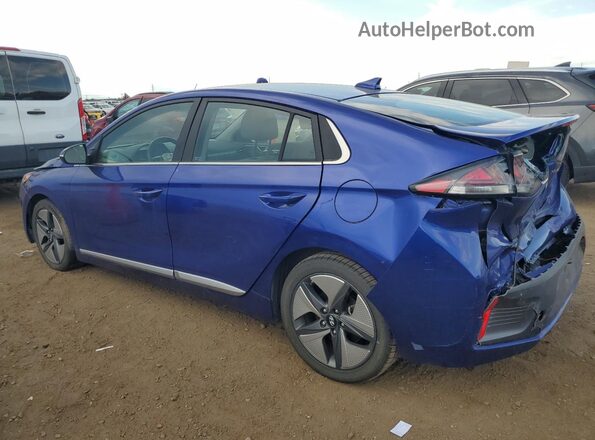 KMHC85LC8NU268248 2022 HYUNDAI IONIQ Синий Задняя левая четверть
