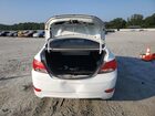 2016 Hyundai Accent Se White vin: KMHCT4AE6GU136427