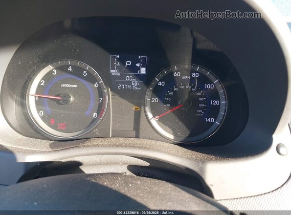 KMHCT4AEXGU142540 2016 HYUNDAI ACCENT Silver უკანა სავარძლების ხედი
