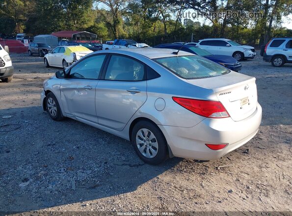 KMHCT4AEXGU142540 2016 HYUNDAI ACCENT Silver უკანა მარცხენა
