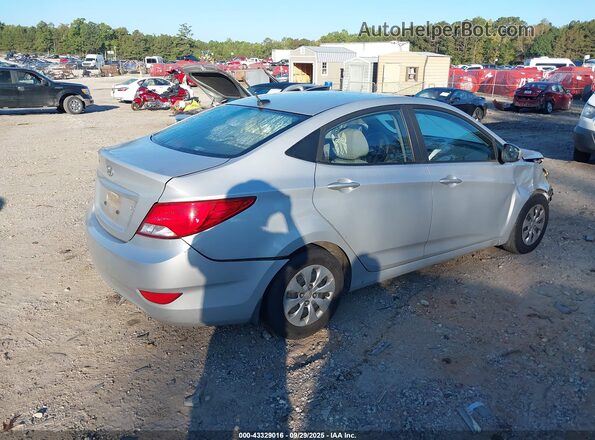 KMHCT4AEXGU142540 2016 HYUNDAI ACCENT Silver უკანა მარჯვენა
