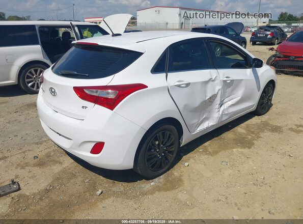 KMHD35LH4GU252968 2016 HYUNDAI ELANTRA GT Белый Задняя правая четверть